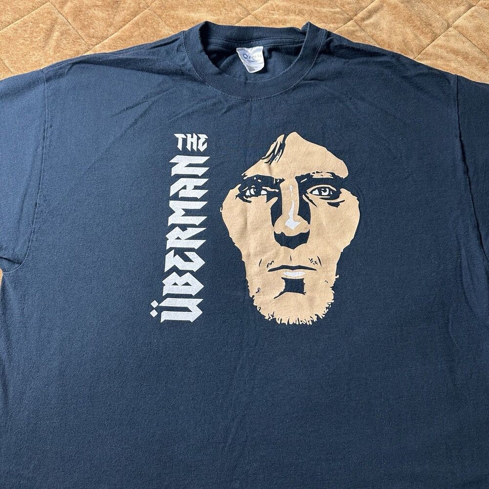 Vintage The Überman Shirt XL Dallas Mavericks Dirk Nowitzki Basketball NBA Tee